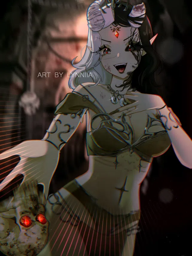 Half-body character illustration from Lynniia's VGen portfolio