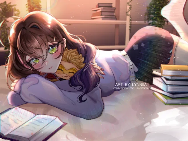 Full-body character illustration from Lynniia's VGen portfolio